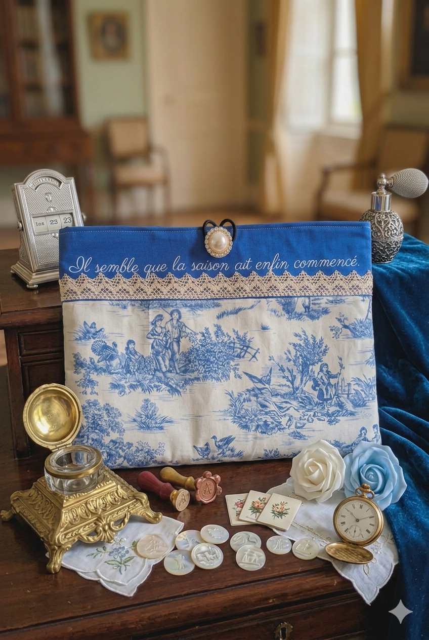 Pochette à livre - Eclat de Régence