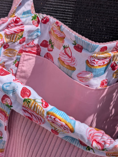 Tote Bag XXL Gourmandise — Grand Sac Cabas Fait Main