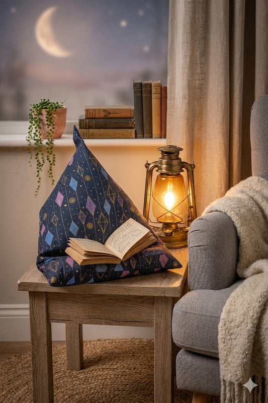 Coussin de lecture -  Magie Bleue
