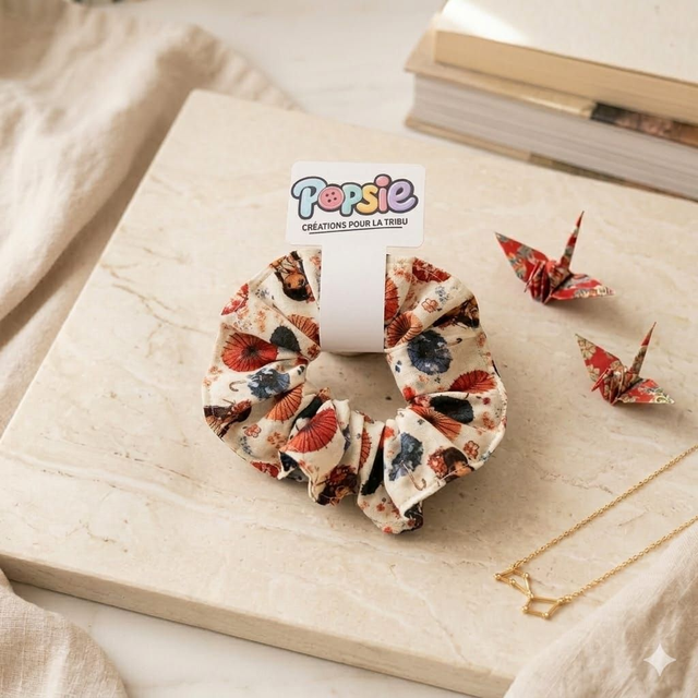 Chouchou tissus - Origami Japonais