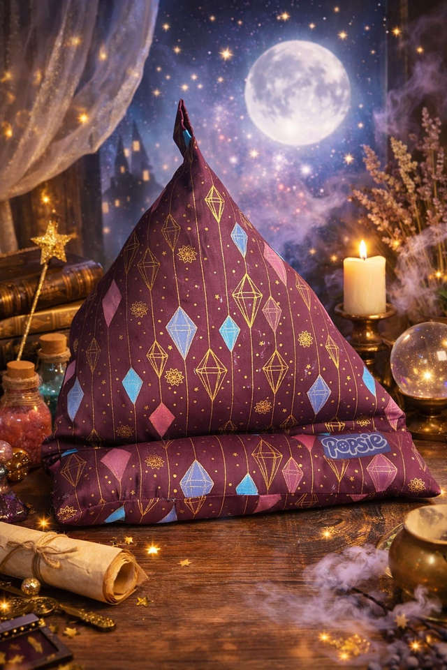 Coussin de lecture -Magie violet