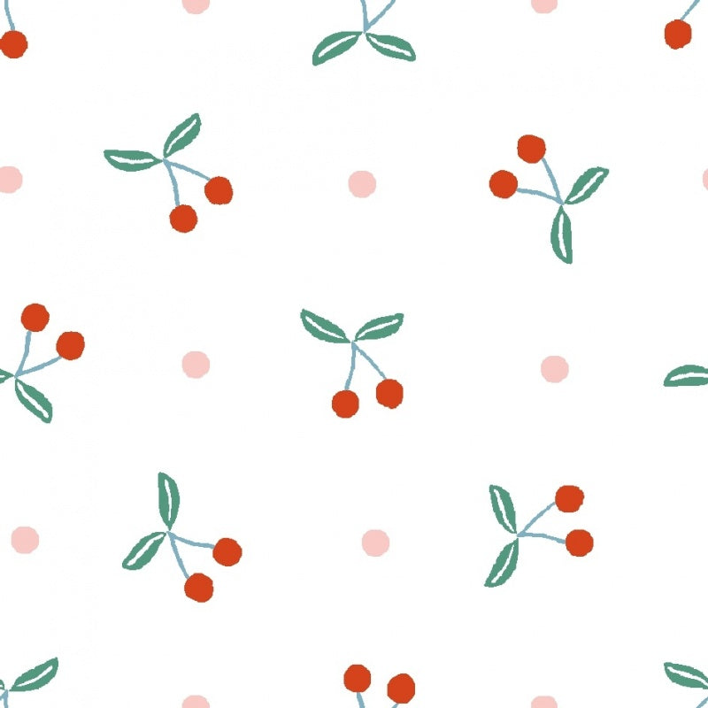 Headband en Tissu - Motif Cerises